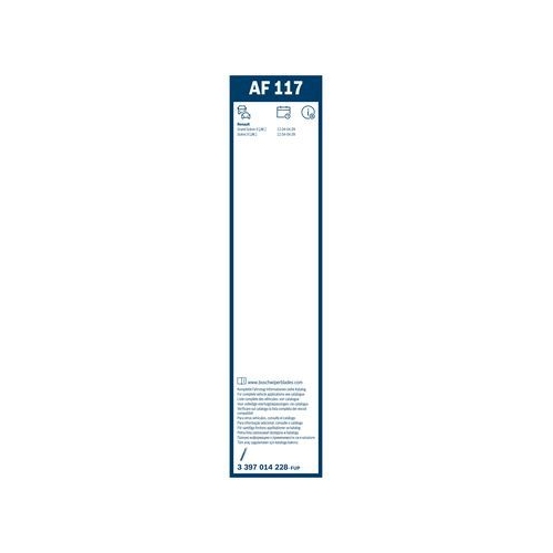 Bosch Wischblattsatz AF117 3 397 014 228 Wischerblatt