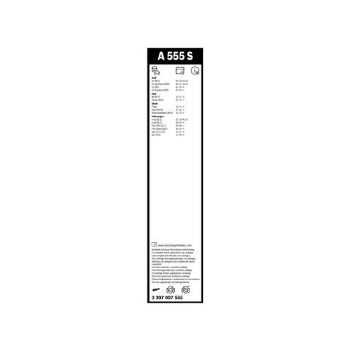 Bosch Wischblattsatz A555S 3 397 007 555 Wischerblatt