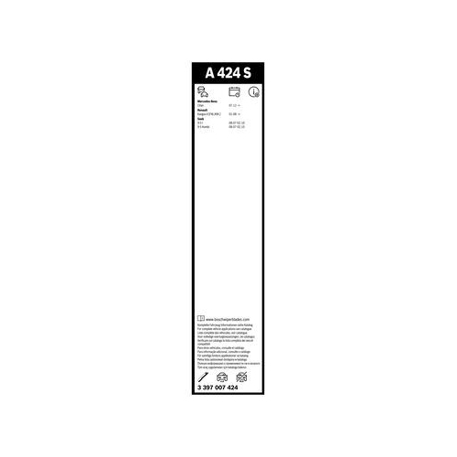 Bosch Wischblattsatz A424S 3 397 007 424 Wischerblatt