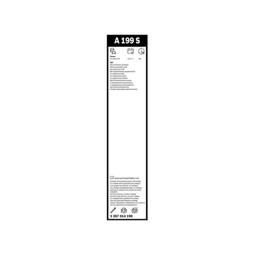Bosch Wischblattsatz A199S 3 397 014 199 Wischerblatt