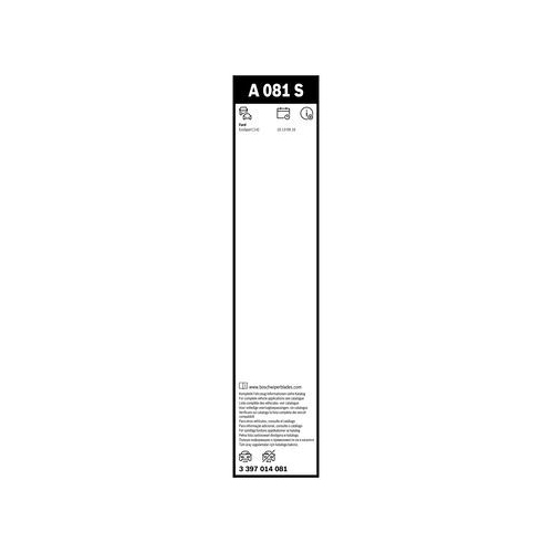 Bosch Wischblattsatz A081S 3 397 014 081 Wischerblatt