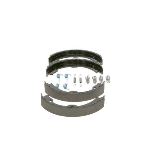 Bremsbackensatz, Feststellbremse BOSCH 0 986 487 666 f&uuml;r MERCEDES-BENZ