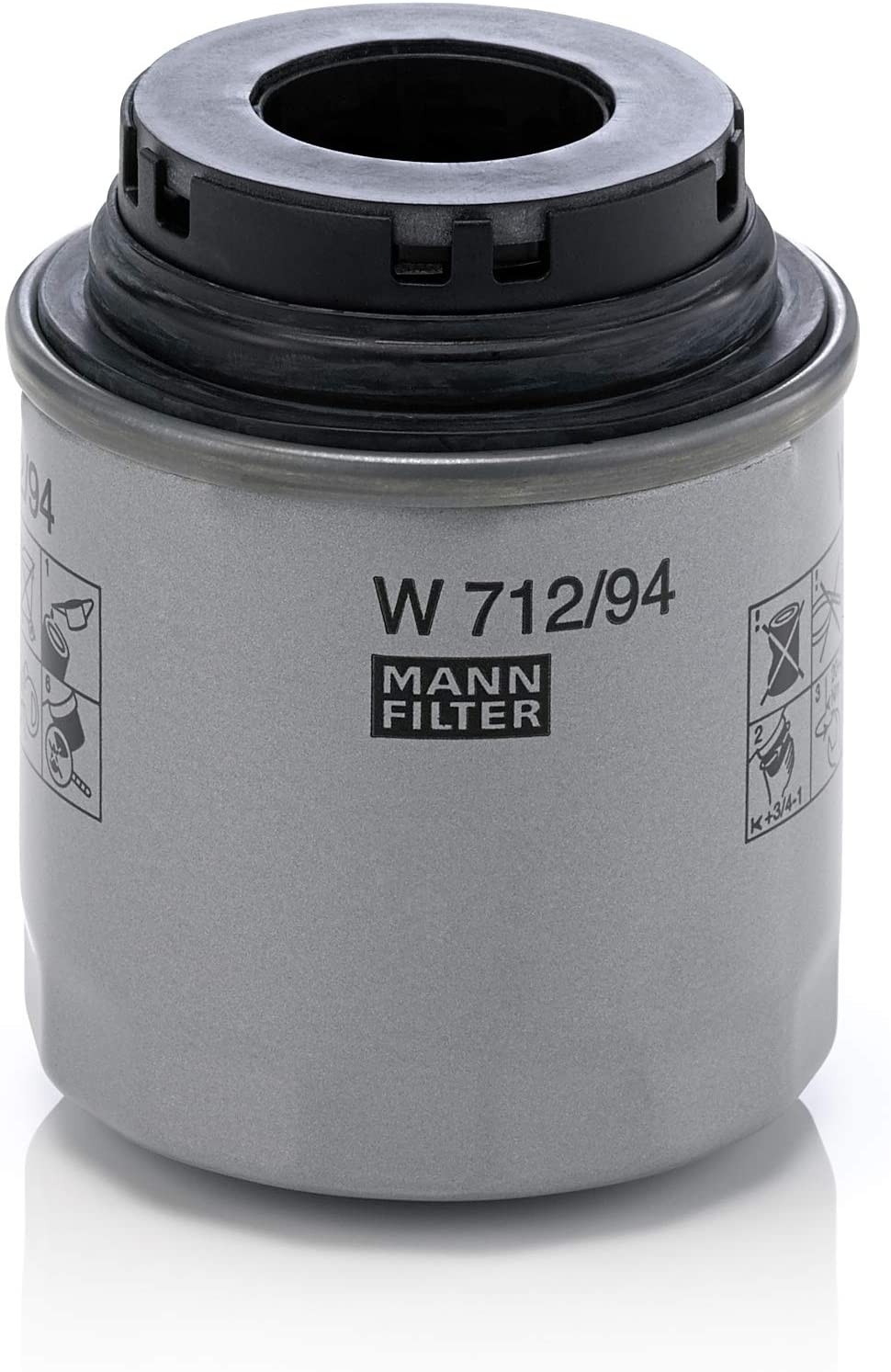 MANN-FILTER &Ouml;lfilter W 712/94 f&uuml;r VAG &Ouml;l Filter &Ouml;lwechsel Reinigung
