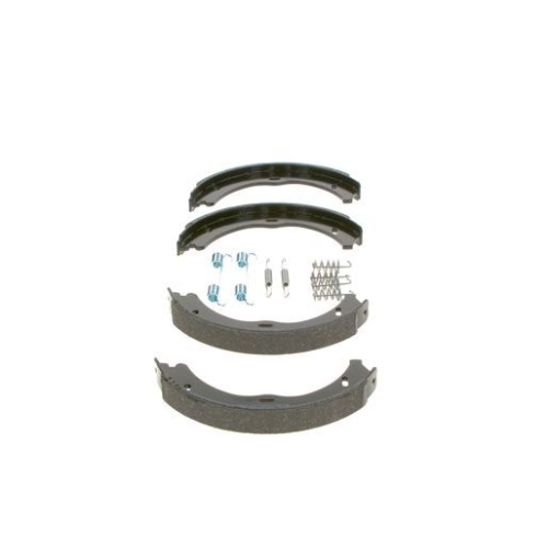 Bremsbackensatz, Feststellbremse BOSCH 0 986 487 718 f&uuml;r MERCEDES-BENZ