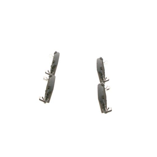 Bremsbelagsatz, Scheibenbremse BOSCH 0 986 494 043 f&uuml;r NISSAN OPEL RENAULT SAAB