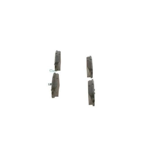 Bremsbelagsatz, Scheibenbremse BOSCH 0 986 495 351 f&uuml;r HYUNDAI KIA, Hinterachse