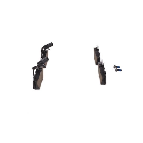 Bremsbelagsatz, Scheibenbremse BOSCH 0 986 424 672 f&uuml;r VW, Vorderachse