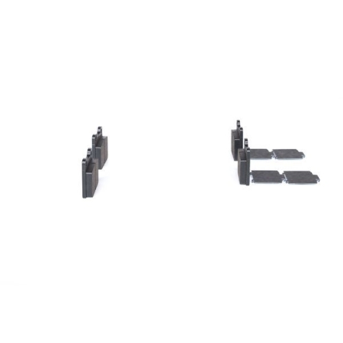 Bremsbelagsatz, Scheibenbremse BOSCH 0 986 466 302 f&uuml;r MERCEDES-BENZ VOLVO