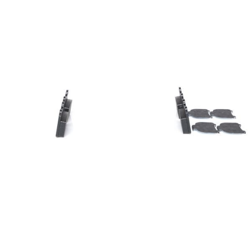 Bremsbelagsatz, Scheibenbremse BOSCH 0 986 466 871 f&uuml;r MERCEDES-BENZ