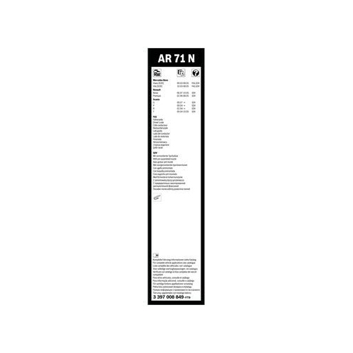 Bosch Wischblatt AR71N 3 397 008 849 Wischerblatt