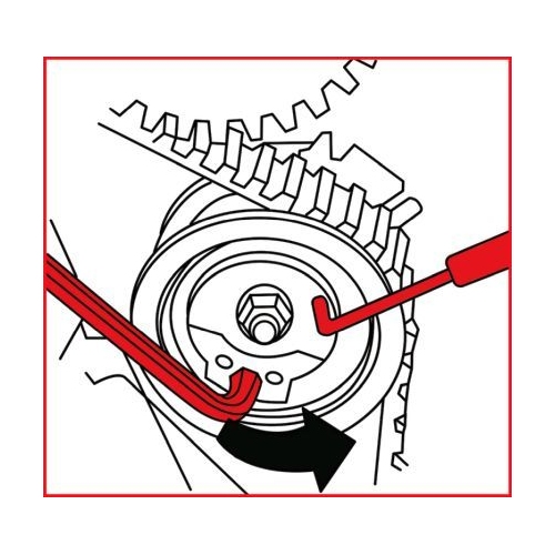Einstellwerkzeugsatz, Steuerzeiten KS TOOLS 400.2100
