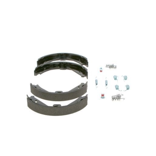 Bremsbackensatz, Feststellbremse BOSCH 0 986 487 752 f&uuml;r MERCEDES-BENZ