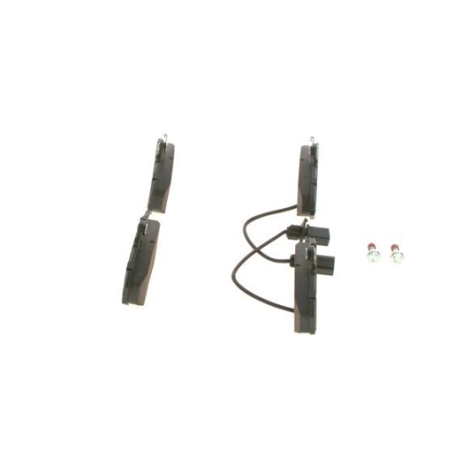 Bremsbelagsatz, Scheibenbremse BOSCH 0 986 494 042 f&uuml;r AUDI VW, Vorderachse