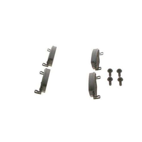 Bremsbelagsatz, Scheibenbremse BOSCH 0 986 494 046 f&uuml;r FORD JAGUAR, Hinterachse