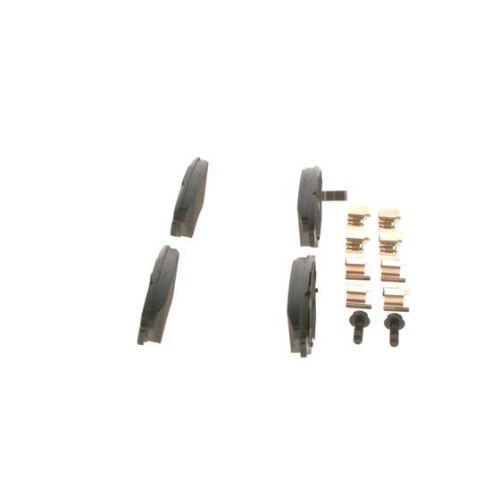 Bremsbelagsatz, Scheibenbremse BOSCH 0 986 494 092 f&uuml;r FIAT OPEL SAAB VAUXHALL