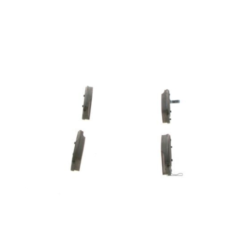 Bremsbelagsatz, Scheibenbremse BOSCH 0 986 494 145 f&uuml;r HYUNDAI KIA, Hinterachse