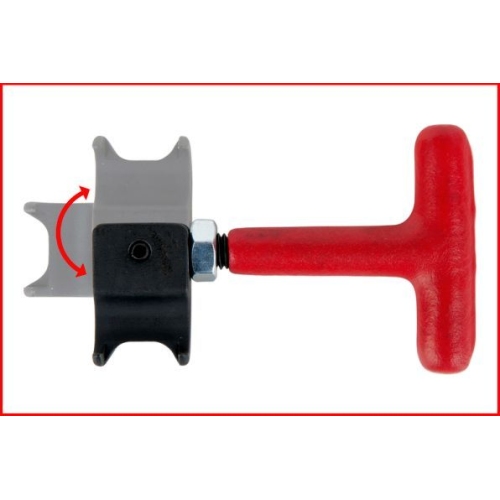KS TOOLS Spezial-L&ouml;sewerkzeug f&uuml;r HENN&reg;-Schellen 150.2233