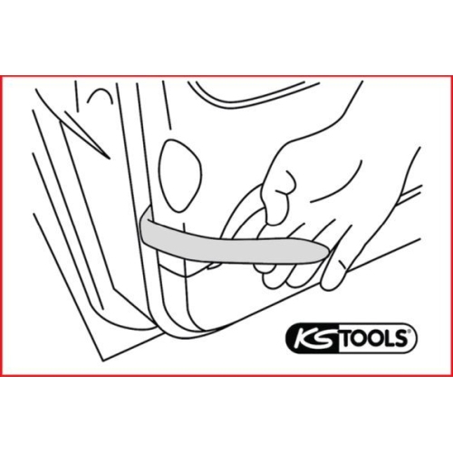 Montagekeilsatz KS TOOLS 911.8120