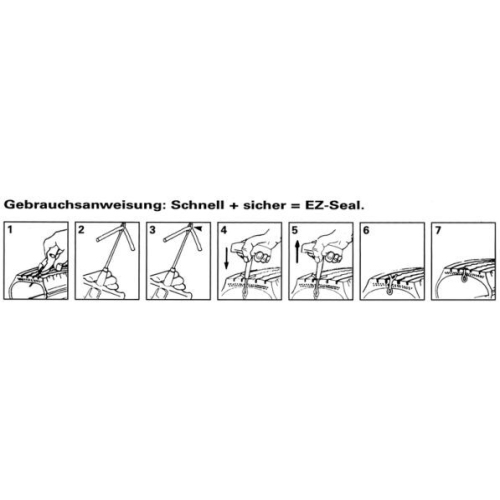 Reifenvulkanisier-Satz KS TOOLS 150.1070