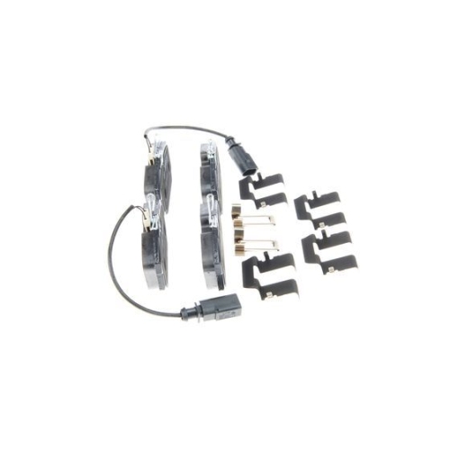 Bremsbelagsatz, Scheibenbremse BOSCH 0 986 494 529 f&uuml;r SEAT VW, Hinterachse