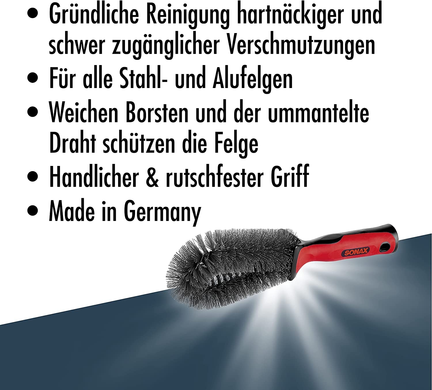 Sonax 04179000 Felgen B&uuml;rste Felgenreinigung 1x