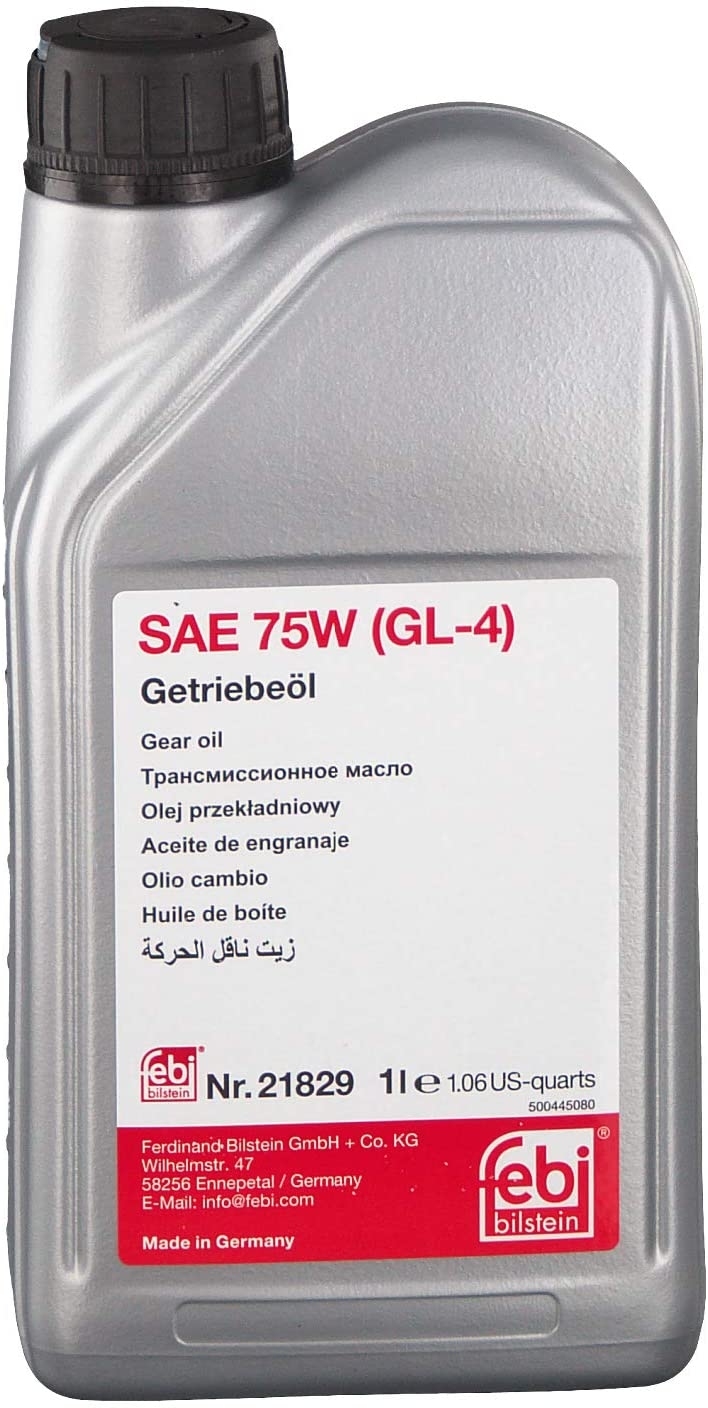 Febi Bilstein 1x 1l 21829 Getriebe&ouml;l SAE 75W (GL-4)